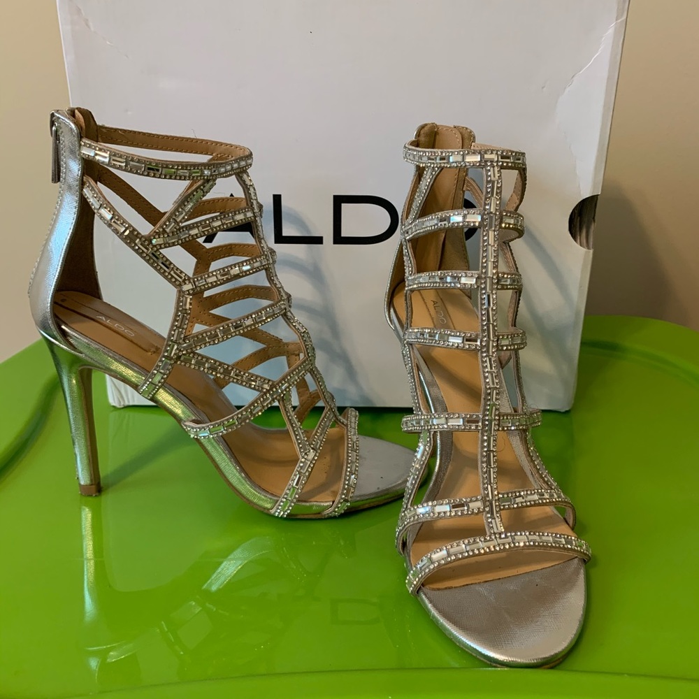 Crystal heels